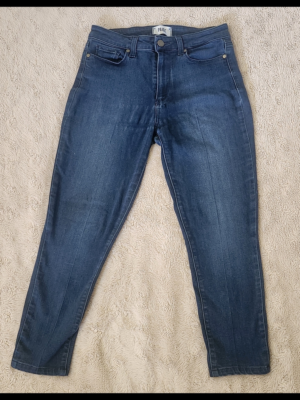 Paige Slim Dark Blue Women’s Jeans